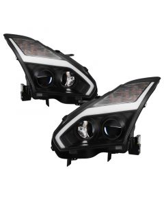 Spyder Nissan GTR R35 09-14 - Projector Headlights - DRL LED - Black buy in USA