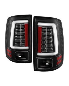 Spyder Dodge Ram 09-18 LED Tail Lights - All Black ALT-YD-DRAM09V2-LED-BKV2 (Incandescent Only) buy in USA