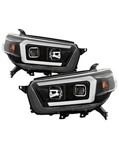 Spyder Signature Toyota 4Runner 10-13 Projector Headlights - Black (PRO-YD-T4R10SI-BK) buy in USA