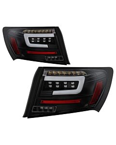 Spyder 08-11 Subaru Impreza WRX 4DR LED Tail Lights - Black ALT-YD-SI084D-LED-BK buy in USA