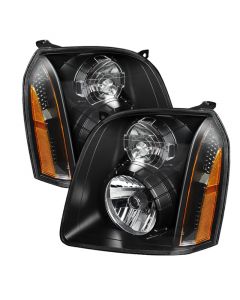 Xtune GMC Yukon Denali 07-14 Crystal Headlights Black HD-JH-GYD07-AM-BK buy in USA