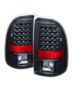 Xtune Dodge Dakota 97-04 LED Tail Lights Black ALT-JH-DDAK97-LED-BK buy in USA