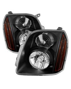 Xtune GMC Yukon/Yukon Xl 07-14 Crystal Headlights Black HD-JH-GMCY07-AM-BK buy in USA