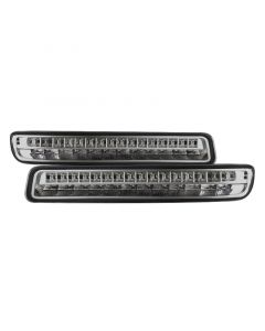 xTune 99-06 GMC Sierra (Excl Denali) Full LED Bumper Lights - Chrome (CBL-GSI99-LED-C) buy in USA