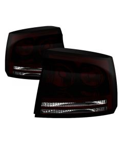 Xtune Dodge Charger 05-08 OEM Style Tail Lights Dark Red ALT-JH-DC05-OE-RSM buy in USA