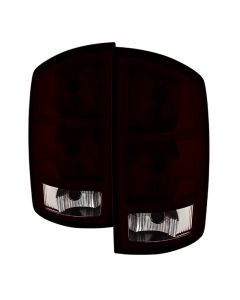 Xtune Dodge Ram 1500 02-06 / Ram 2500 3500 03-06 OEM Style Tail Lights Red Smoked ALT-JH-DR02-OE-RSM buy in USA