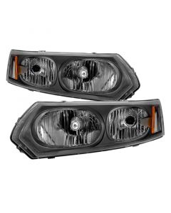 xTune Saturn ION Sedan only 03-07 OEM Style Headlights - Black HD-JH-SAION-4D-BK buy in USA