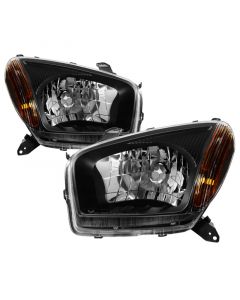 xTune Toyota RAV4 2001-2003 OEM Style Headlights - Black HD-JH-TRAV4-AM-BK buy in USA