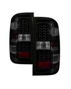 xTune Chevy 1500 14-16 / Silverado 2500HD/3500HD LED Tail Lights - Black Smoked ALT-JH-CS14-LED-BSM buy in USA