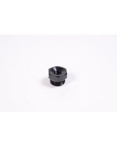 Radium Engineering 8AN ORB to 1/8NPT Female Adapter Fitting - Blk Anodized buy in USA