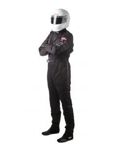 RaceQuip Black SFI-1 1-L Suit - Large buy in USA