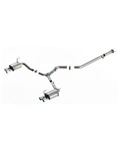 Borla 2022 Subaru WRX 2.4L Turbo AT/MT AWD S-Type Catback Exhaust Polished Tips buy in USA