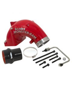 Banks Power 07.5-17 Ram 2500/3500 6.7L Diesel Monster-Ram Intake System w/Fuel Line 4.0in Red buy in USA