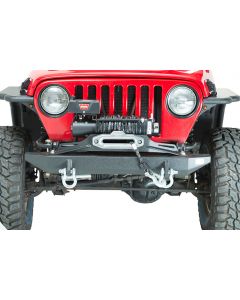 Fishbone Offroad 97-06 Jeep Wrangler TJ Rubicon Front Bumper - Blk Txtrd Powdercoat Piranha Series buy in USA