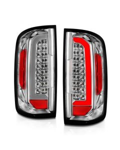 ANZO 15-21 Chevy Colorado LED Taillights w/ Light Bar Chrome Housing Clear Lens buy in USA