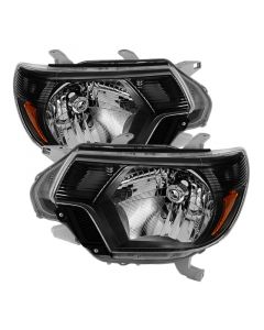 Xtune Toyota Tacoma 2012-2015 OEM Style Headlights Black HD-JH-TTA12-AM-BK buy in USA