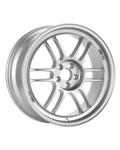 Enkei RPF1 15x7 4x100 35mm Offset 73mm Bore Silver Wheel Miata 4-Lug / 02-06 Mini buy in USA