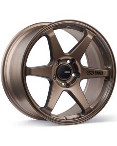 Enkei T6R 17x8 40mm Offset 5x114.3 Bolt Pattern 72.6 Bore Matte Bronze Wheel buy in USA