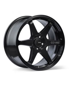 Enkei T6R 18x9.5 38mm Offset 5x114.3 Bolt Pattern 72.6 Bore Gloss Black Wheel buy in USA