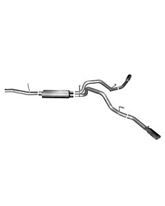 Gibson 14-19 Cadillac Escalade Base 6.2L 3.5in/2.25in Cat-Back Dual Extreme Exhaust - Stainless buy in USA