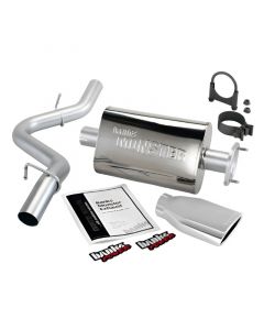 Banks Power 91-95 Jeep 4.0L Wrangler Monster Exhaust System - SS Single Exhaust w/ Chrome Tip buy in USA