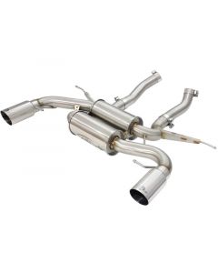 aFe MACHForce XP 2.5in Axle Back Stainless Exhaust w/ Polished Tips 07-13 BMW 335i 3.0L L6 (E90/92) buy in USA