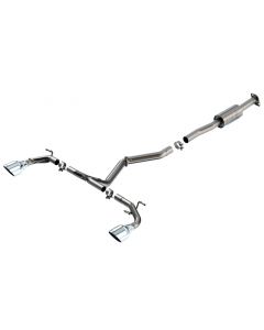 Borla 22-23 Subaru BRZ/Toyota GR86 2.4L RWD AT/MT ATAK Catback Exhaust - Polished Tips buy in USA