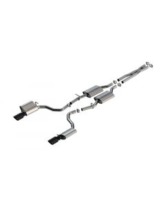 Borla 19-23 Dodge Charger GT 3.6L V6 RWD ATAK Catback Exhaust - Black Chrome Tips buy in USA