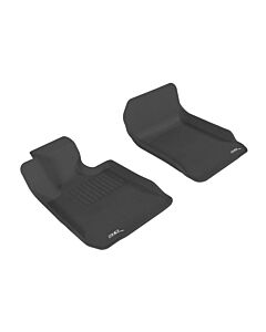 3D MAXpider 2006-2011 BMW 3 Series E90/E92 Kagu 1st Row Floormat - Black buy in USA