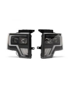 Raxiom 09-14 Ford F-150 G4 Projector Headlights- Black Housing (Clear Lens) buy in USA