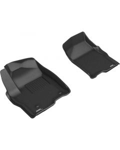 3D MAXpider 2019-2020 GMC/Chevrolet Sierra 1500/Silverado 1500 Kagu 1st Row Floormat - Black buy in USA