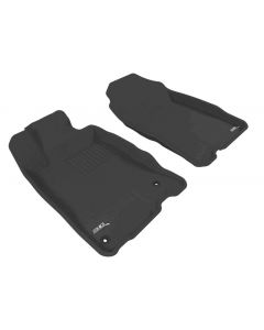 3D MAXpider 2011-2016 Honda CR-Z Kagu 1st Row Floormat - Black buy in USA