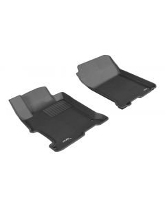 3D MAXpider 2013-2017 Honda Accord Kagu 1st Row Floormat - Black buy in USA