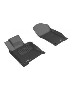 3D MAXpider 2014-2017 Infiniti Q50 Kagu 1st Row Floormat - Black buy in USA