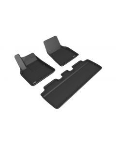 3D MAXpider 21-22 Tesla Model Y 1st & 2nd Row Floormats - Black buy in USA