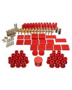 Energy Suspension 64-78 Toyota FJ40 Land Cruiser Red Hyper-Flex Master Bushing Set buy in USA