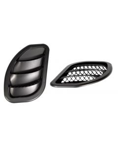 Daystar 2007-2018 Jeep Wrangler JK Hood Side Vent Kit Right and Left Black Pair buy in USA