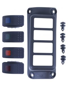 Daystar 2007-2018 Jeep Wrangler JK 2WD/4WD - A-Pillar Rocker Switch Pod (Switches Included) buy in USA