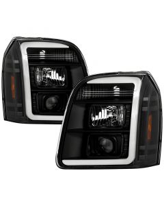 Spyder GMC Yukon 07-14/Denali 07-14 /XL 07-14 V2 Projector Headlights - Black PRO-YD-GY07V2SI-BK buy in USA