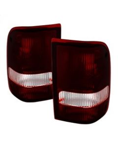 Xtune Ford Ranger 93-97 OE Style Tail Lights Red Smoked ALT-JH-FR93-OE-RSM buy in USA