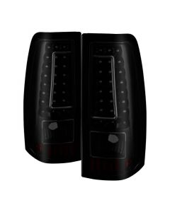 xTune 03-06 Chevy Silverado 1500 (w/o Stepside) LED Tail Lights - Blk Smoke (ALT-ON-CS03-G2-LED-BSM) buy in USA