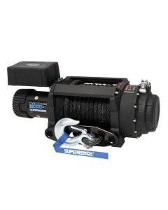 Superwinch 18000 LBS 12V DC 33/64in x 79 ft Synthetic Rope Tiger Shark 18000SR Winch buy in USA