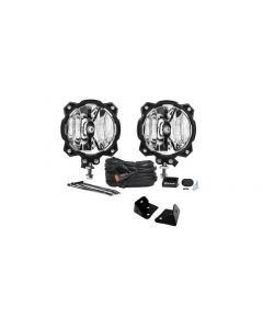 KC HiLiTES 07-18 Jeep JK 6in Pro6 Gravity LED Pillar Mount 2-Light Sys (20W Spot Beam) buy in USA