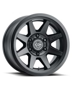 ICON Rebound 17x8.5 6x5.5 0mm Offset 4.75in BS 106.1mm Bore Satin Black Wheel buy in USA