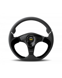 Momo Nero Steering Wheel 350 mm - Black Leather/Suede/Black Spokes buy in USA