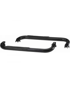 Rampage 1987-1995 Jeep Wrangler(YJ) 3 Inch Round Nerf Bar - Black buy in USA