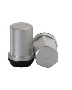 Vossen 35mm Lug Nut - 14x1.5 - 19mm Hex - Cone Seat - Silver (Set of 20) buy in USA