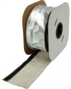 DEI Heat Shroud 2-1/2in x 50ft Spool - Aluminized Sleeving-Hook and Loop Edge buy in USA