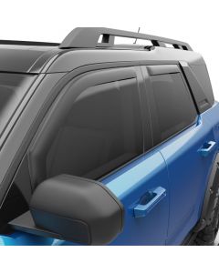 EGR 21-22 Ford Bronco 4 Door In-Channel Window Visors - Matte Black (573565) buy in USA