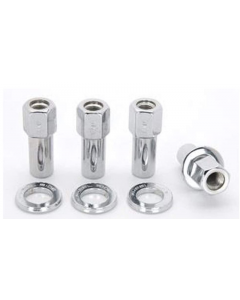 Weld Open End Lug Nuts w/ Centered Washers 1/2in. RH - 4pk. buy in USA